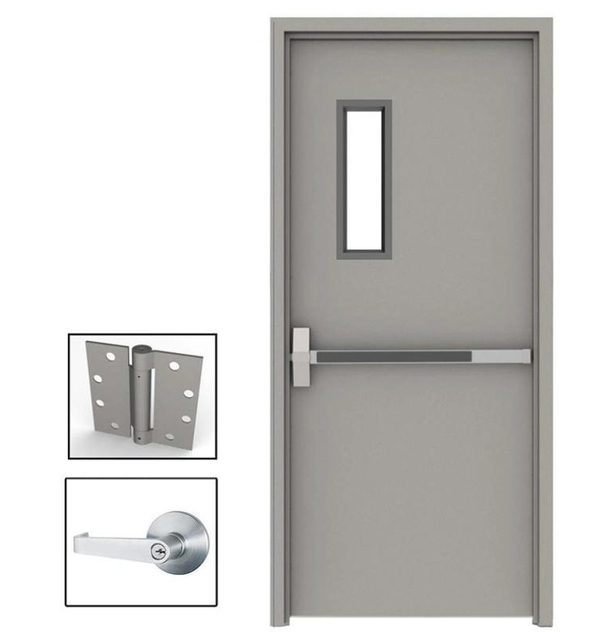90min Fireproof Commerical Door with Escape Lock