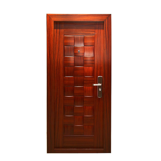Traditional Steel Single Security Door with Ss Lock