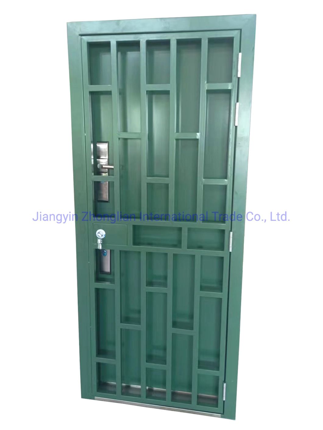New Design Morden Double Security Steel Door with Double Security Door with Double Security Lock