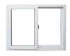 PVC Sliding Window Design UPVC Double Glazed Sliding Windows