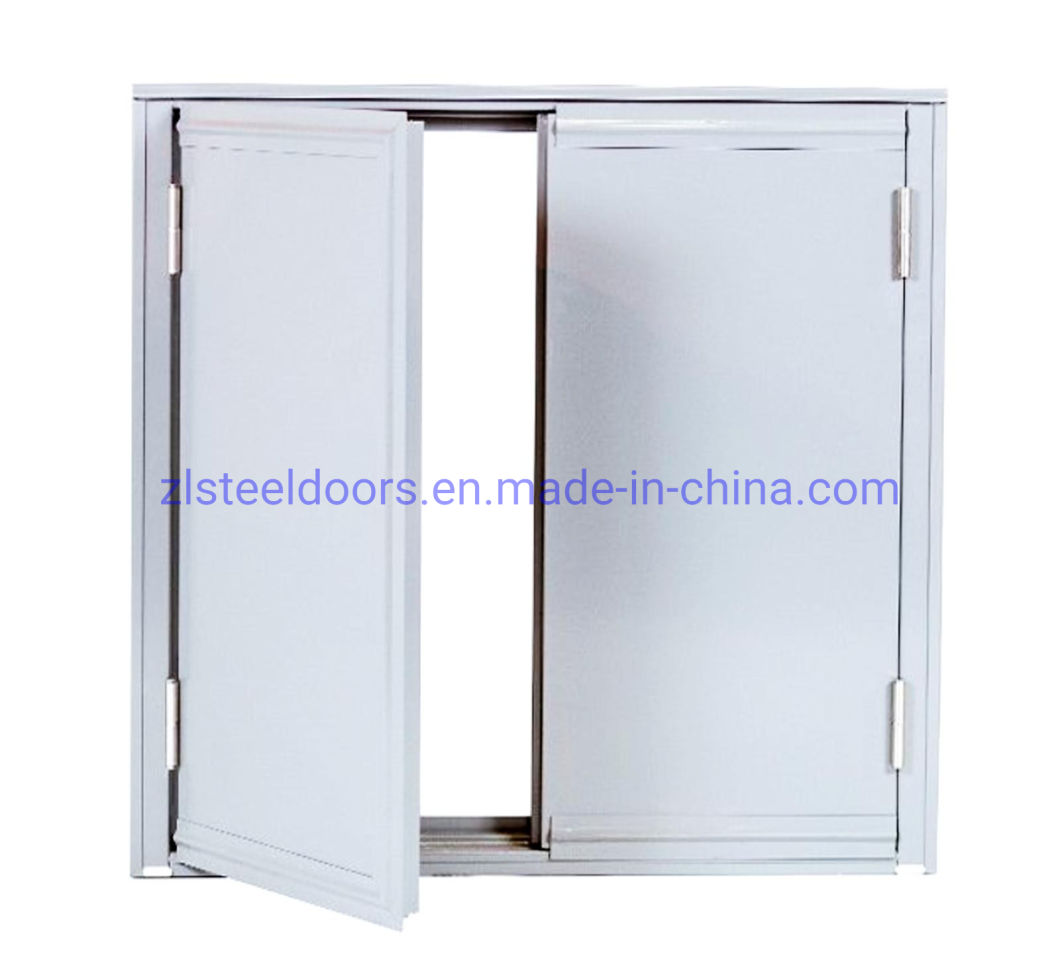 Wholesale Aluminum Windows High Security Steel Window Shutter with Astragal Strip Container Shutter