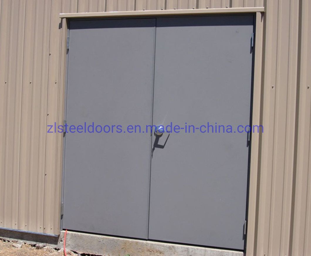 2023 European Modern Style Commerical Prefabricated House Steel Doors Warehouse Doors