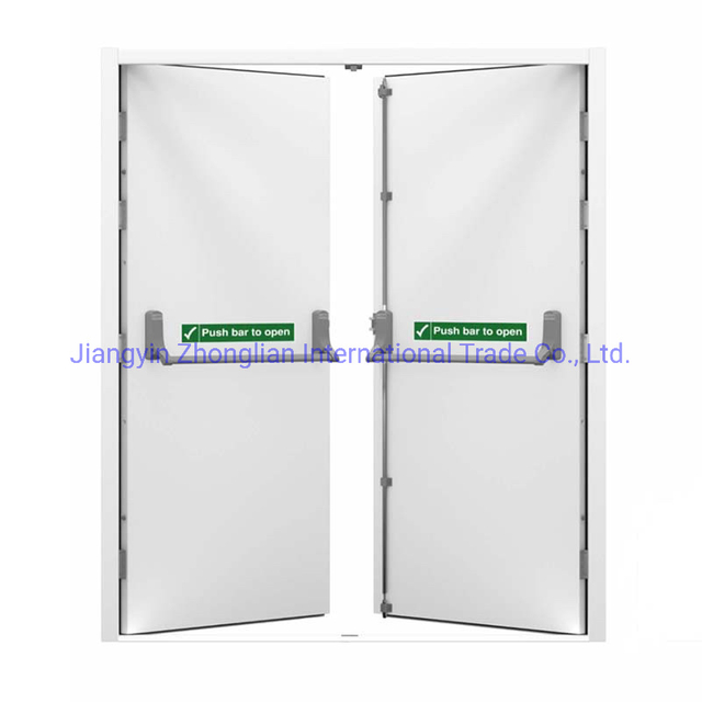 Steel Fire Rated Door with Escape Lock OEM Factory