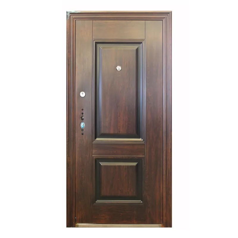 Factory Price 2022 New Design Steel Gate Door Commercial Steel Front Entry Door for Apartment