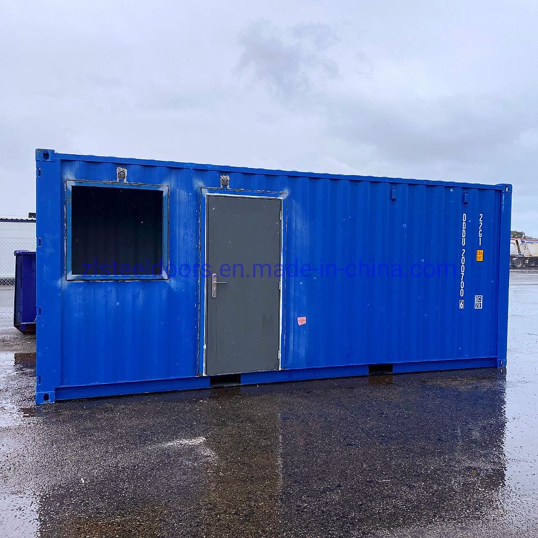 European Modern Style Heavy Duty Steel Security Doors for Modular House Containers