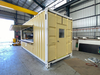 Tailered Cafe Container Door Steel Prehung Door