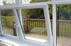 Horizontal Single Sliding UPVC PVC Double Panel Window for Sale