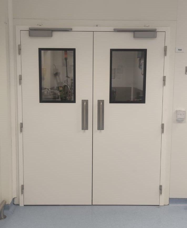 Pharmaceutical Healthcare Cleaness Room Steel Door