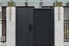 European-Style Steel Home Gate Courtyard Door Louver Door