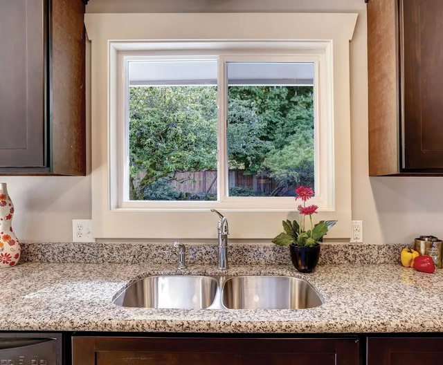Custom Hurricane Impact Windows Casement Frame Casement Window for Home