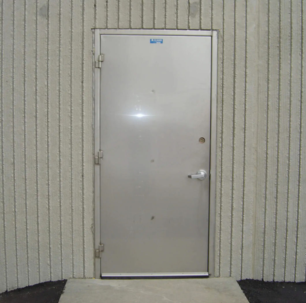 Zl Doors Factory Direct Sale Entrance Exterior Security Metal Commercial Steel Exterior Doors with Frame Hotel Us Canada Market