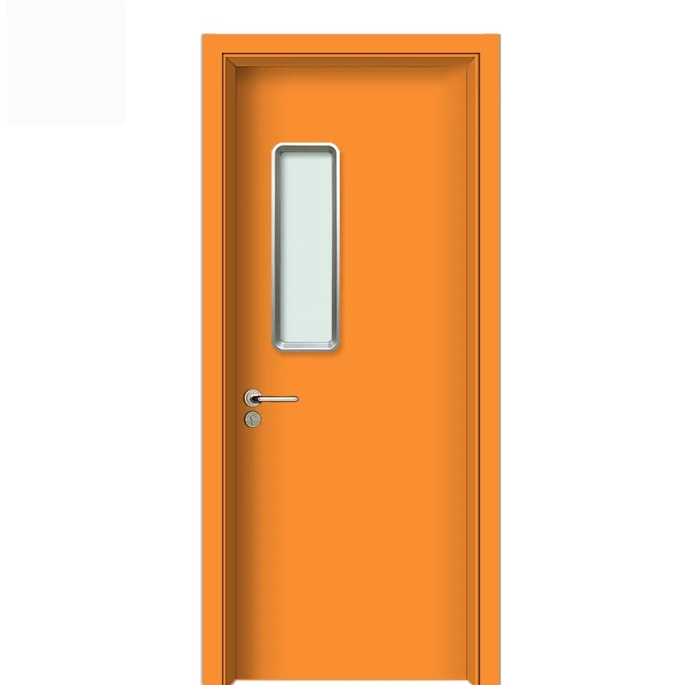Commercial Use Hygienic Medical Hospital Laminated Clean Patientroom Door
