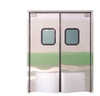 Double Leaf Kitchen Galvanized Steel and Stainless Steel Swing Traffic Doors
