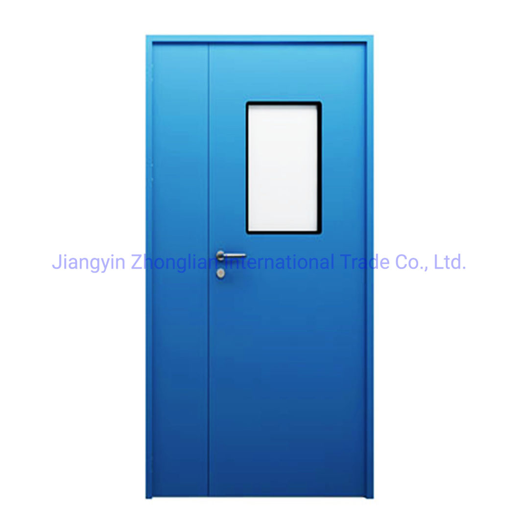 Hospital Sliding Airtight Medical Purification Door, Custom Operating Room Automatic Clean Door