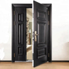 Luxury Design High Quality Low Price Single Double Exterior Security Steel Door