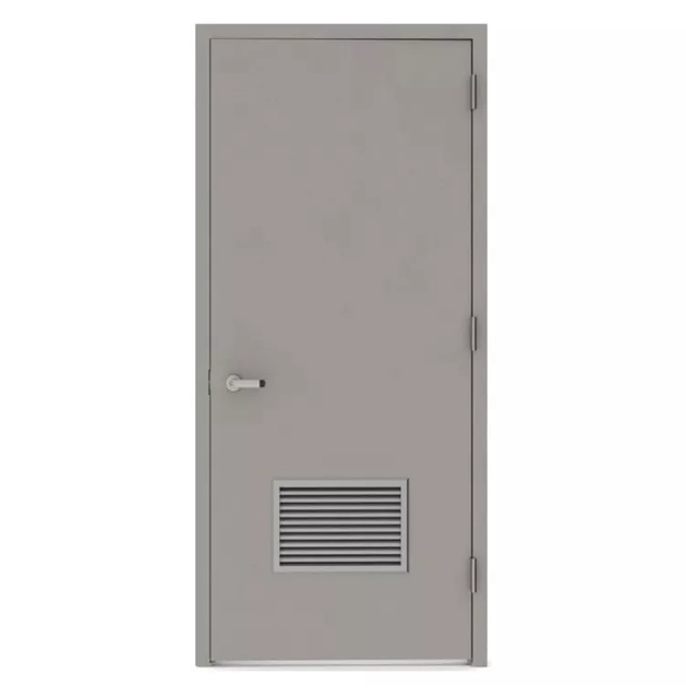 Steel Door with Louver Certificated Fire Rated Doors Direct Factory Price of Fire Rated Doors