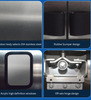 2022 Hot Sale New Model Factory Price Stainless Steel Swing Impact Traffic Door