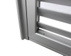 Factory Price Metal Louver Doors Aluminum Louver Door