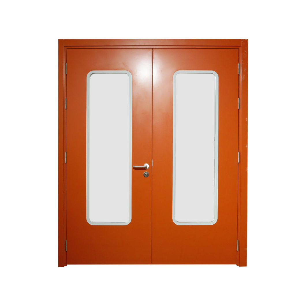 Swing Hospital Ward Operating Room Cleanroom Metal Steel Doors Factory Price