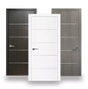 Easy Assembly Fire Rated 6-Panel Textured Molded Interior Prehung Door Unit