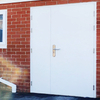 Unequal Security Doors Hot Sale Modular Style Steel Security Doors with Smart Lock or Ss Lockset