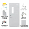 Polyurethane Foaming Pre-Hung Steel Fire Doors 30/60/90mins