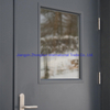 High Security Glazed Steel Doors Glass Doors Shop Front Doors with 19 Point Locking System