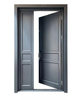 High-End Custom Matched Garage Door Stainless Steel Material Rust Resistant and Waterproof Modern Pivot Door