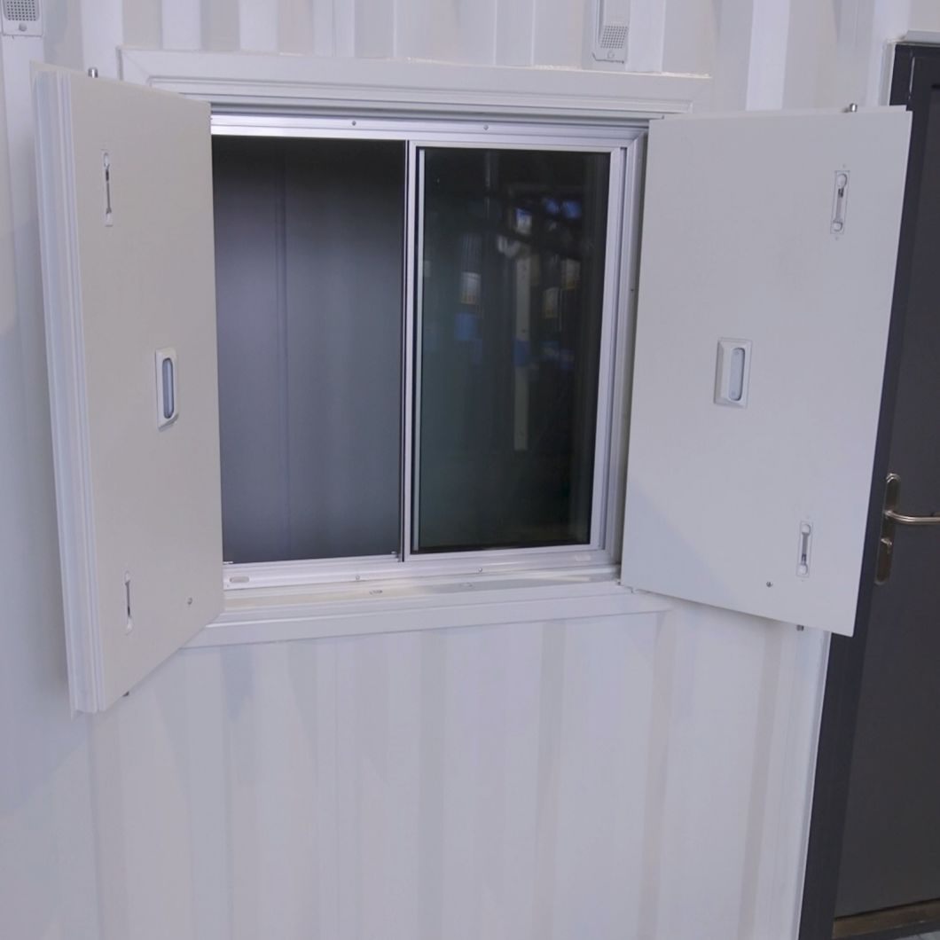 Best Price European Sliding Aluminum Container Windows Double Tempered Glazed PVC Window