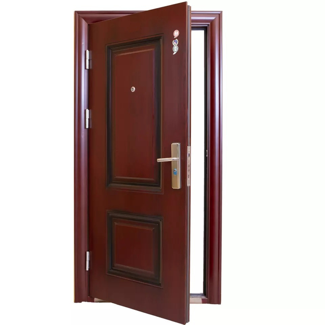 Hot Selling Luxury Design Anti-Fire Exterior Steel Security Entry Metal House Main Gate for Villa