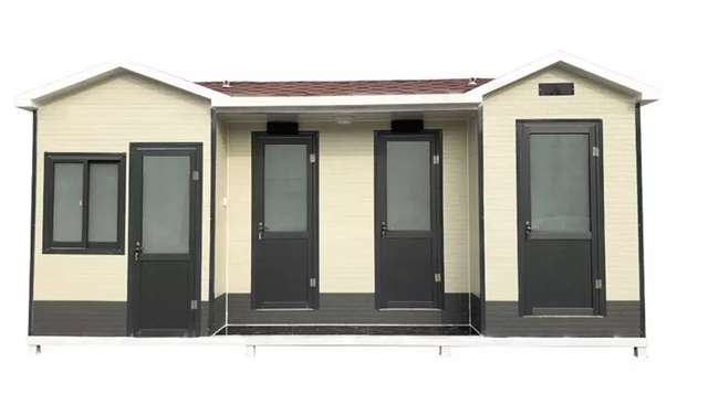 China Supply Trailers Portable Cabin Steel Door Luxury Mobile Portable Office Door