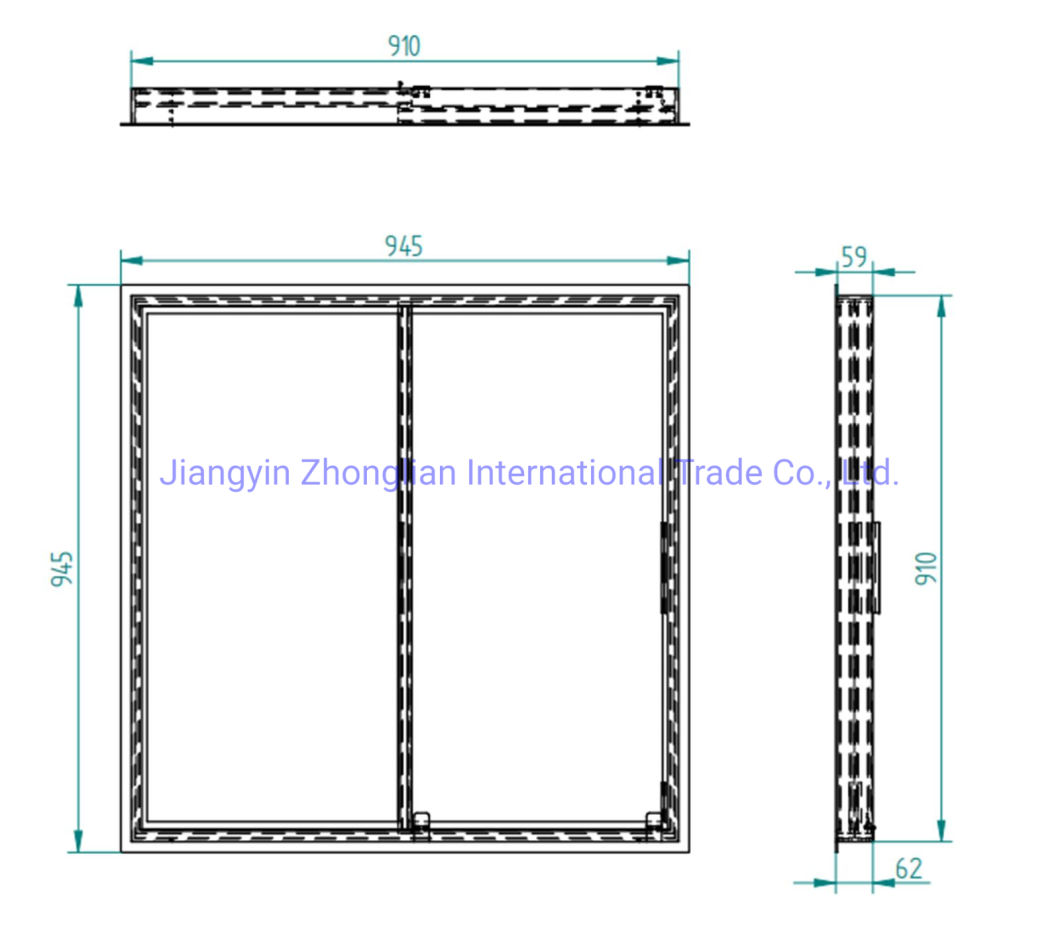 Container Aluminum Windows Glazed Aluminum Sliding Window Glazing Units