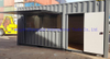 Hollow Entry Metal Steel Security Shipping Container Door