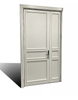 Moden Design High Quality Cheapest Exterior Steel Double Leaf Door