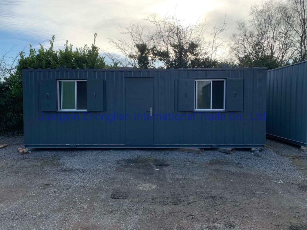 Manual Operated PVC Shutter with Alu Adjustable Blinds