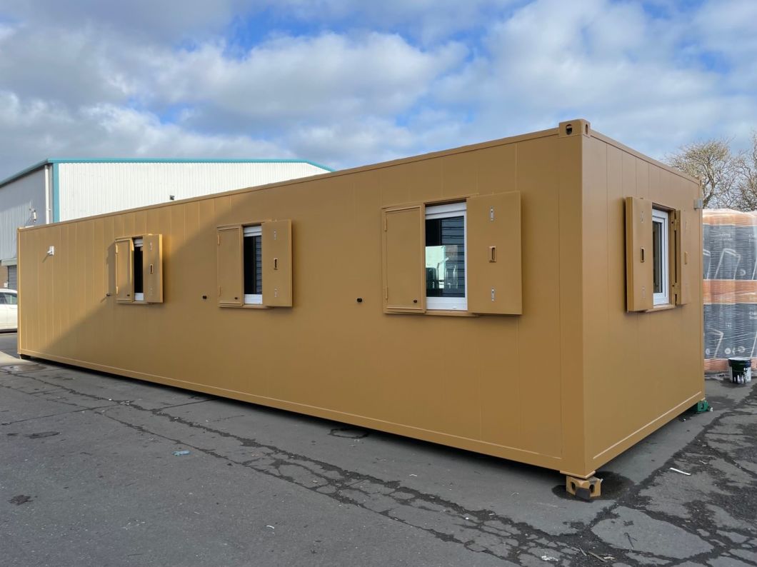 Made-to-Measure Prehung Steel Man Door for Modular Building