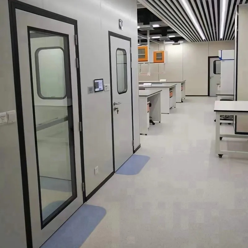 China Factory Clear Roompatient Room Hospital Door with Head Vision Panel