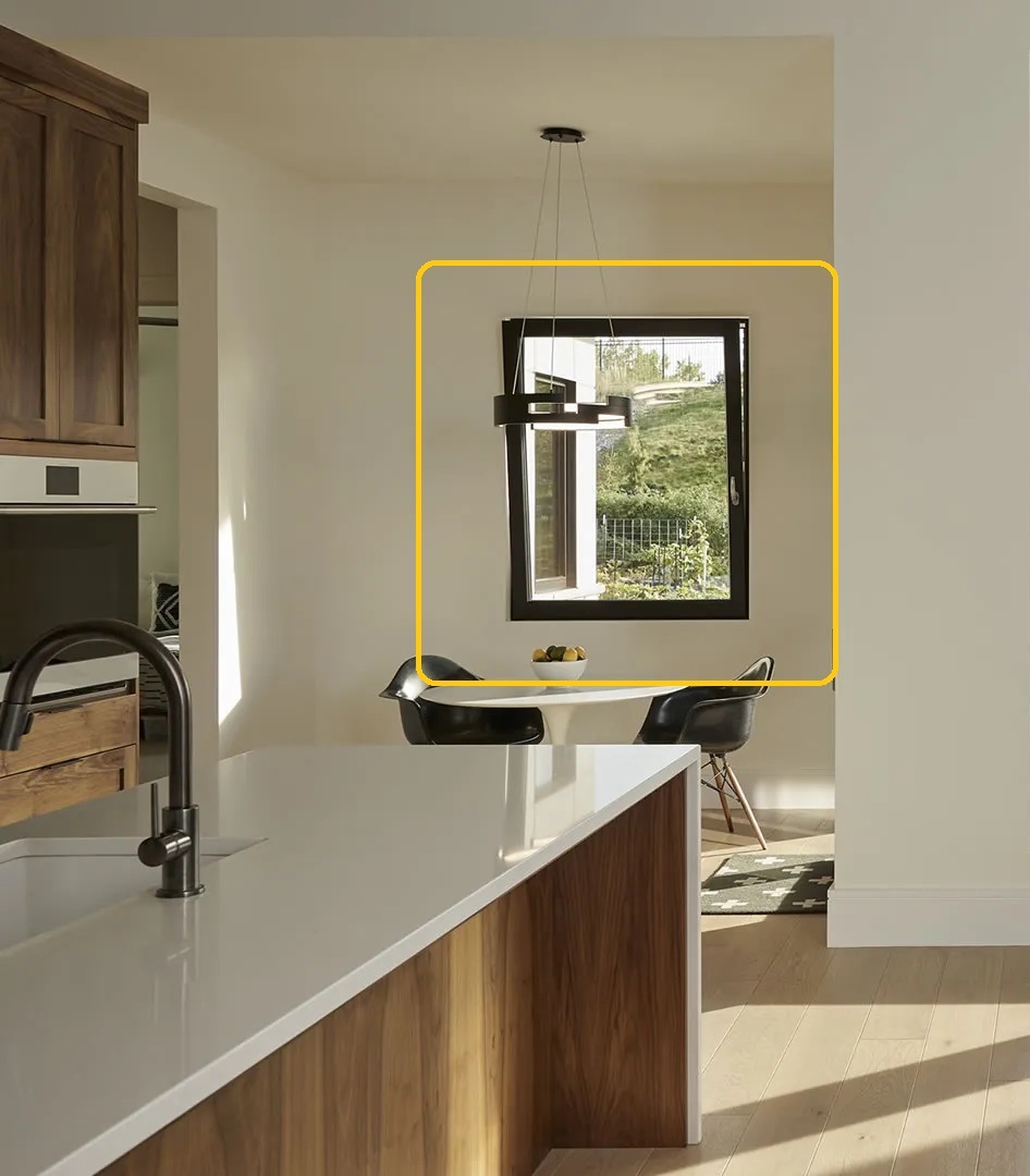 Modern Design Sliding Windows System Hurricane Impact PVC Window