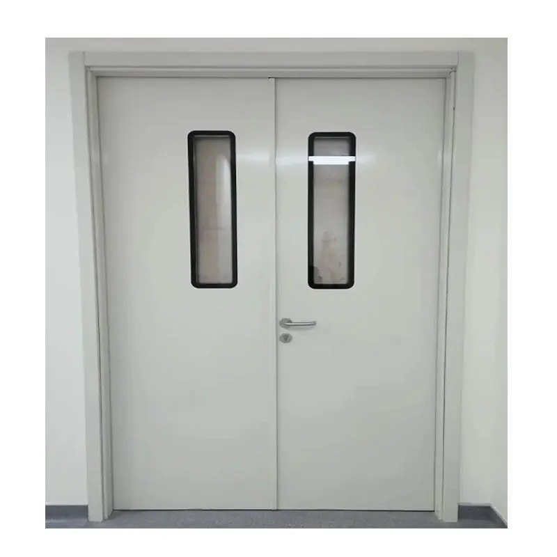 New Hospital Surgery Room Doors Low MOQ Hospital Steel Door