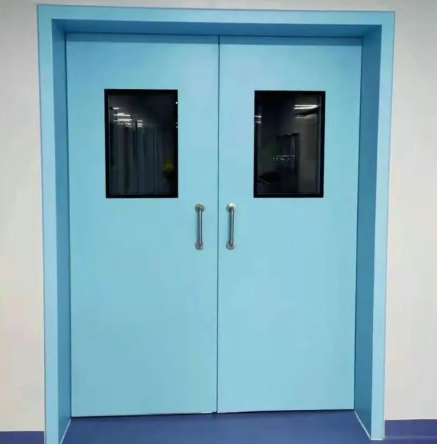 Medical Device Manufacturing Operating Room Cleanroom Fire-Retardant Hospital Doors