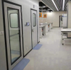GMP Standard Fireproof Single Swing Door Steel Modular Clean Room Door