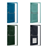 Customization Louver Doors for Security Factory China Manufacturer Steel Doors
