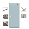 Polyurethane Foaming Pre-Hung Steel Fire Doors 30/60/90mins