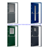 Industrial Emergency Exit Glass Doors Glazed Fire Exit Doors (Security)