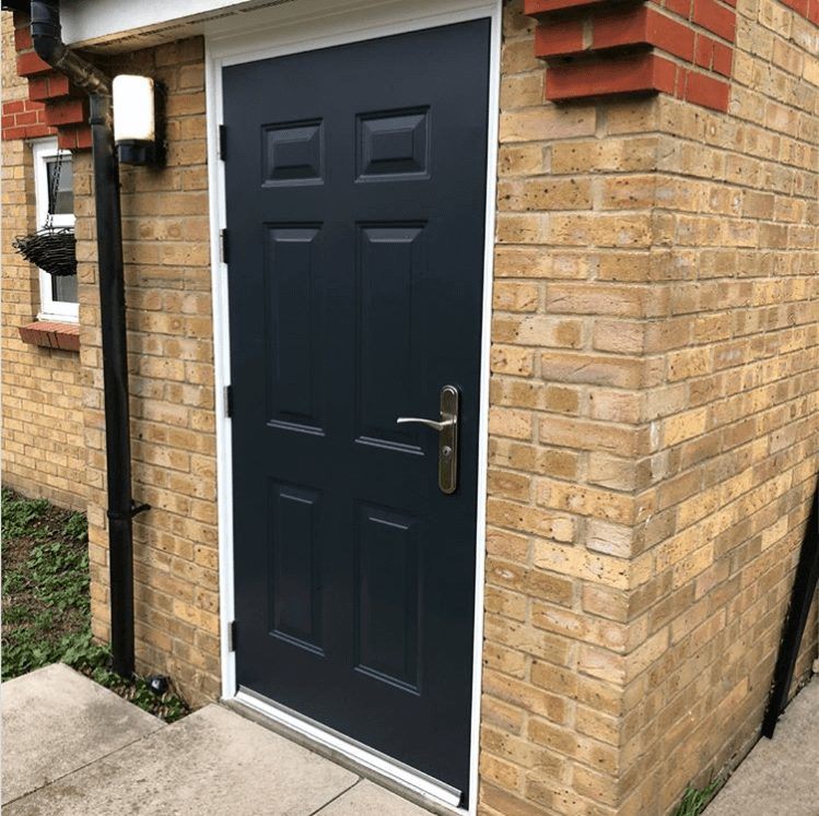 Steel Front Door Morden Style Security Doors Armored Doors for Cottage Hostel