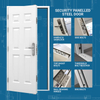 Cottage Style Security Steel Doors Armored Doors Customizable with CE