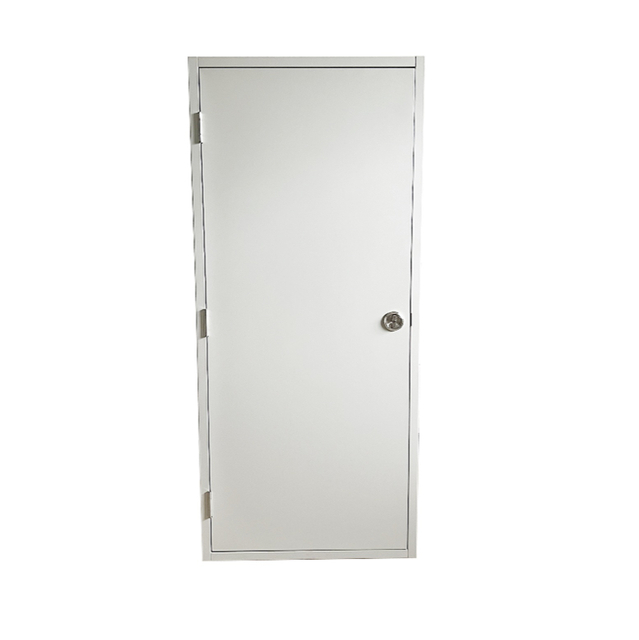 Electrostatic Powder Spraying Steel Shaft Doors Security Doors Swing Doors