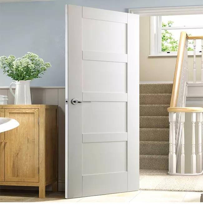 Factory Cheap Price Stainless Steel Door for Interior Bedroom Modern Design Galvanized Finish Door
