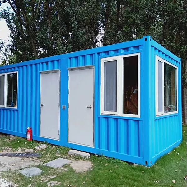 Korea Office 40 Feet Cheap Ready Made Prehung Door for Container Modern House Prefab Office