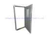 New Design Custom Made Fireproof Steel Door with Escape Lock with Glazing for USA